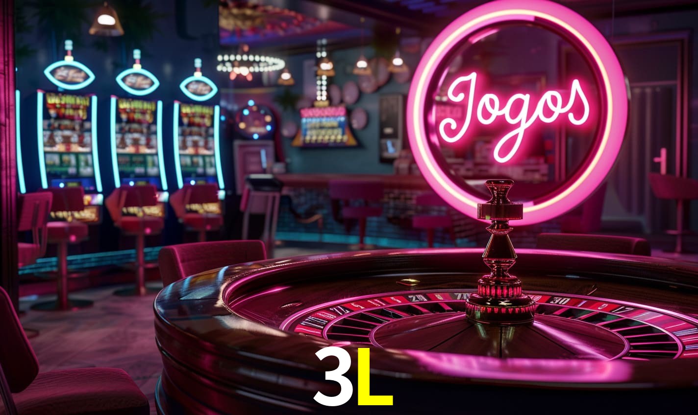 Jogos de Mesa Premium 3L - Blackjack, Roleta, Baccarat